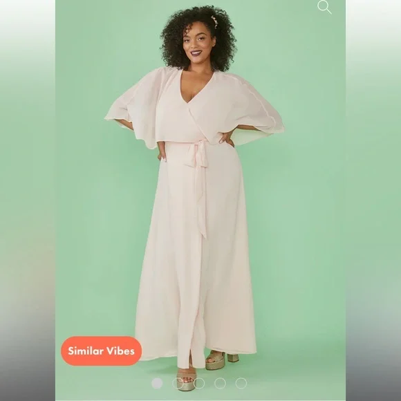 ModCloth Wrapped in Rapture Maxi Dress | Size Large - Picture 2 of 6